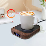 35W Electric Mug Warmer Cup Heater with 10 Gear Temperature Control Electric Hot Plate Warm Coaster Heating Pad 220V