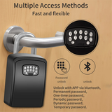 TUYA Smart Key Box Bluetooth Storage Lock Box Smart Life App Wall Mount Security Anti-Theft