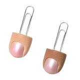 Funny bookmarks with paper clips, bookmarks for pages, stationery gifts,