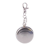 20pcs Stainless Steel Portable Pocket Ashtray with Keychain