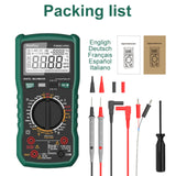 MASTFUYI Digital Multimeter 6000 Count AC/DC 2000V/20A True RMS Temperature Tester for Electrician Photovoltaic Mining 2025 New
