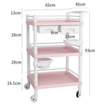 Chariot Service Professional Beauty Salon Furniture Bar Cart Aesthetic Dressing Table Medical Trolley Cosmetics Decor