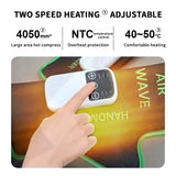Heating Air Compression Hand Massager Set Professional Circulation Therapy for Pain Relief & Relaxation, Beauty Salon & Home