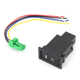 4‑Pole Universal Car Fog Lamp Switch Push Button for Toyota Land Cruiser 100 75 76 78 79 Series DRL Switch Button