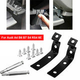Glove Box Repair Kit 8E1880302B DIY Compartment Lid Hinge Kit 8E1857124A24A Snapped Repair Kit Hinge Brackets for Audi A4 B6 B7