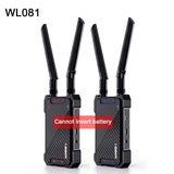 1300ft Wireless WiFi Audio Video Transmission System Transmitter Receiver Dual HDMI Extender for Camera Live Streaming 1TX 5RX