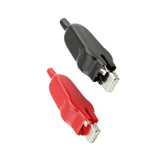 Alligator Clip New 20A PVC Sheathed Nickel-plated Iron Alligator Clamp DIY Test Lead Crocodile Electrical Clip Electrical Tool