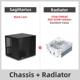 8-Bay NAS Computer Case with SAS/SATA Hot-Swap Backplane, Support MATX Motherboard, Full-Height PCIe | for Home Server Storage