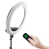 100W 22" Ring lamp 55cm Remote Control Ring Light Kit Super Bright LED Rings Lamp For Makeup Rings light handbag & Tripod FE640