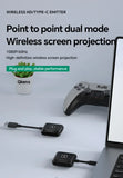 Type C Wireless HDMI Extender Audio Video Transmitter and Receiver Display Adapter for Iphone 15 Phone Laptop PC To TV Projector