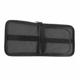 72/120 Slots Pencil Case Black Elastic Strap Art Pencil Case Canvas Material Folding Design Pencil Case Organizer Drawing