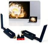 200M Wireless HDMI Video Transmitter Receiver Kit Extender Display Adapter TV Stick Dongle for Laptop PC To TV Monitor Projector