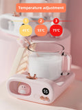 220V Cup Heater Coffee Mug Warmer Pet Heating Coaster Smart Thermostatic Heating Pad Milk Tea Coffee Warmer Mat For Friends Gift