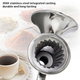 Hand Crank Coffee Bean Grinder Manual Stainless Steel Fixed Pepper Grinder Multifunctional Spice Grinding Machine Easy To Clean