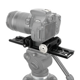 10 Inch Dovetail Plate And QR Baseplate With Double 15Mm Rod Adapter Amp Replacement ARRI Rosette Connections For DSLR Camera