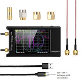 4X For Nanovna-H4 Vector Network Analyzer 4Inch Display 10Khz-1.5Ghz MF VHF UHF Antenna Analyzer