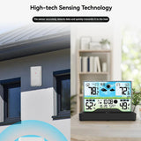Digital Weather Station Temperature Humidity Meter Alarm Clock Weather Forecast Frost Warning Indoor Outdoor Hygrothermograph