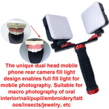 Professional Orals Mobile Photography LED Light Phone Fill Light The Mouth Fill Light for Macro Nail Lab Makeup Photography