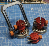 Miniature Metal U-Handle Bench Vise with Base - DIY Model Making Tool Kit