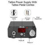 Adjustable Tattoo Power Supply Rotary Stable Tattoos Battery Portable Tattoos Machine Accessories Rechargeable Tattoo Supplies