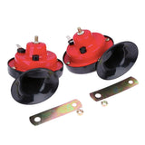 12V Snail Air Horn 48W Waterproof Air Motorcycle Horn 300DB Auto Snail Horn Super Loud Horn for Motorcycle Car Truck SUV Boat
