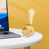 Creative Helicopter Mini Air Humidifier Office Home Room Aromatic Ultrasonic spray Cute Favorite Desktop Humidifier Aromatherapy