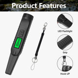 Professional Metal Detector with 360° Scan LCD Waterproof Portable Finder High Sensitivity Detector For Beach/Field Hunting