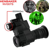 NV700S Night Vision Scope Waterproof Infrared Monocular Telescopes 4X-14X 1080P HD Wifi IR Camera Recorder for Hunting
