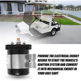 Exclusive Solenoid 36V 4 Terminal For 1989-EZGO,Club Car DS, Jersey, Golf Cart 20468G1, Columbia Electric G4 G8 G9 G11 G1