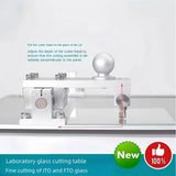 Laboratory ITO/FTO conductive glass cutting knife quartz glass and silicon wafer cutting table