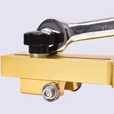 Welded edge cutting gas pipe shavings flange cutter 90-315mm manual PE pipe edge planer hot melt hip welding machine
