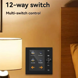 Tuya Wifi Smart Switch Panel Smart Home Zigbee Switch For MultiChannel Lights Scenes Curtains Dimming Switches
