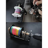 Wire Bender, Loop Maker, Fly Tying Station, Reel Winder with Drag System-Professional Multi-function Fishing Tool