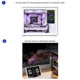 7in 800x1280 IPS LCD Monitor for CPU GPU PC Case & Built in Picture Video Theme