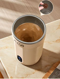 Mini Electric Portable Automatic Stirring Cup Smart Temperature & Battery Level Display 300ml USB-Charging Automatic Magnetic