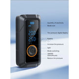 Car Mounted Inflation Pump Portable Wireless Inflation Electric Small Car Tire Automatic Inflation Treasure