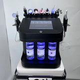 10 in 1 Microdermabrasion Korea Aqua Peeling Machine Hydro Oxyge Facial Dermabrasion Machine H2o2 Machine