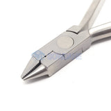 N Lab Ultility Bird Beak Plier Heavy and Serrated Jaw Instruments Wire Bending for Max 0.9mm Wire Laboratory Instruments Tools