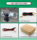 For SEAT Leon Exeo ST /SEAT Toledo 5P Leon 1P 5F NH Ibiza 6L 3d 5d Hatchback 2002~2008 AHD 1080P 170° FishEye Rear View Camera