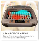 Premium Professional 50 Egg Incubators Accessories Fully Automatics /Portable Incubation and Breeding Equipment