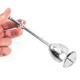 10pcs Long Handle Tea Ball Stainless Steel Tea Infuser for Loose Leaf Tea