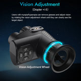 4K 36MP Head-Mounted Night Vision Goggles Monocular with 7x Magnification 250-300m Viewing Distance in Complete Darkness