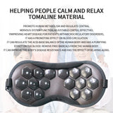 Eyeshade Jade Stone Eye Mask Tourmaline Relieve Stress Fatigue Compress For Sleep Blindfold Muscle Relaxation Relieve Insomnia