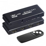 Multimedia Interface Switcher Splitter 4K120Hz Switcher With Remote Low Latency Plug And Play Adapter