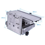 Manual Double-axis adjustment printing table Screen printing machine accessories fine-tuning workbench