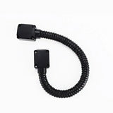 Zinc Alloy Head Cable Protection Sleeve Exposed Mount Metal Wire Pipe Cable Protector Armored Cable Armored Door Loop