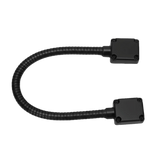 Zinc Alloy Head Cable Protection Sleeve Exposed Mount Metal Wire Pipe Cable Protector Armored Cable Armored Door Loop