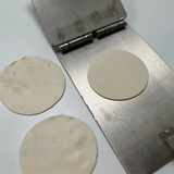 Manual Dumpling Wrapper Press 304 Stainless Steel – Effortless Round Dough Skin Maker