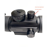 red dot 1*40 , crosshair, laser tactical scope, adjustable optical reflex rifle scope, suitable for 11mm and 20mm rail