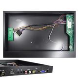 VGA AV Compatible 14Inch Screen Metal Shell DIY Display TV LCD Driver Board Drive Board Metal Box